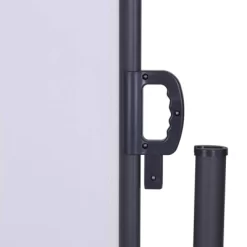 118" X 63" Retractable Outdoor Patio Balcony Deck Side Awning White - Captiva Designs -Quality Garden Outdoor Store GUEST cbf3c984 d81d 454a b9ba a6b97a72e340