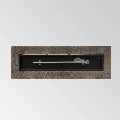 Wellington 48" Rectangular Iron Gas Fire Pit With Tank Holder - Brown - Christopher Knight Home 11 Wellington 48" Rectangular Iron Gas Fire Pit With Tank Holder - Brown - Christopher Knight Home - Image 11