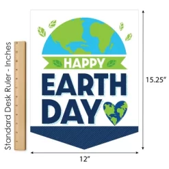 Big Dot Of Happiness Happy Earth Day - Outdoor Home Decorations - Double-Sided Save The Planet Garden Flag - 12 X 15.25 Inches -Quality Garden Outdoor Store GUEST d0f4f18b 38cd 4ee3 b3e2 cca868e74240