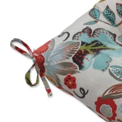 18"x60" Alatriste Indoor/Outdoor Bench Cushion Ivory - Pillow Perfect -Quality Garden Outdoor Store GUEST d112c3bf b073 4d30 a238 ae83e3568fb7