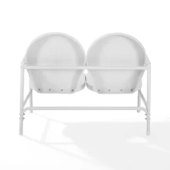 Griffith Outdoor Loveseat - White - Crosley -Quality Garden Outdoor Store GUEST d29d1021 0716 47f3 a7e6 34dd6d1311ee