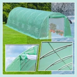 Aoodor Large Walk-in Green House With Zippered Screen Doors -Quality Garden Outdoor Store GUEST d30564b1 8a46 4ca5 9599 22750da34208