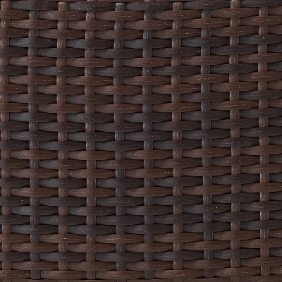 Kiawah 4 Piece Outdoor Wicker Conversation Set- Sand - Crosley 6 Kiawah 4 Piece Outdoor Wicker Conversation Set- Sand - Crosley - Image 6