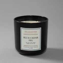 12oz Lidded Glass Jar 2-Wick Candle Blue Cedar Fig - The Collection By Chesapeake Bay Candle -Quality Garden Outdoor Store GUEST d3e30a94 3aff 490d 9249 12be346a03d9