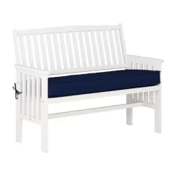 Outdoor Bench - Whitewash - CorLiving