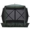 Gazelle GG500GR 4 Person 5 Sided Outdoor Portable Pop Up Water And UV Resistant Gazebo Screened Tent With Carry Bag And Stakes, Alpine Green
