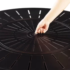 Oakland Living 5pc Swivel Rocking Aluminum Outdoor Dining Set Copper/Gray -Quality Garden Outdoor Store GUEST d6591841 a040 4af9 ae03 efa15521fc72