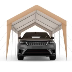 Costway 10x20FT Patio Heavy Duty Carport Garage Steel All-Weather Tent Outdoor Shelter -Quality Garden Outdoor Store GUEST d7799a7a 2aeb 4e26 800a 607d8ad7467a