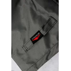 Titanium 3-Layer Water Resistant Outdoor Club Chair Covers Dark Gray By Shield