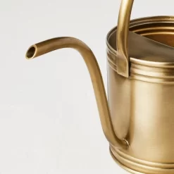 1L Accented Metal Watering Can Brass Finish - Hearth & Hand™ With Magnolia 5 1L Accented Metal Watering Can Brass Finish - Hearth & Hand™ With Magnolia -Quality Garden Outdoor Store GUEST d8d9fd9e ae1a 452a a0ad d7dc1e4a0d5e