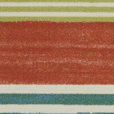 Waverly Sun N Shade SND71 Green/Teal Indoor/Outdoor Area Rug 4 Waverly Sun N Shade SND71 Green/Teal Indoor/Outdoor Area Rug - Image 4