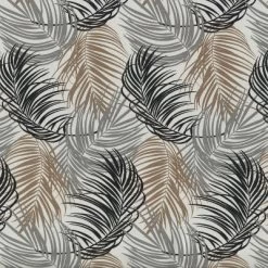 2pk Setra Stone Reversible Chair Pads Black - Pillow Perfect