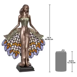 Design Toscano Peacock Priestess Tiffany-Style Stained Glass Illuminated Sculpture 11 Design Toscano Peacock Priestess Tiffany-Style Stained Glass Illuminated Sculpture -Quality Garden Outdoor Store GUEST d97d4e60 2873 4f44 8d36 cfcec1f66aeb