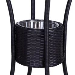 Outsunny Rattan Wicker Bar Set For 3 PCS With Ice Buckets, Patio Furniture With 1 Bar Table And 2 Bar Stools For Poolside, Backyard, Porches 8 Outsunny Rattan Wicker Bar Set For 3 PCS With Ice Buckets, Patio Furniture With 1 Bar Table And 2 Bar Stools For Poolside, Backyard, Porches -Quality Garden Outdoor Store GUEST d9d9be62 8035 4591 b8b0 a52654d9b47c