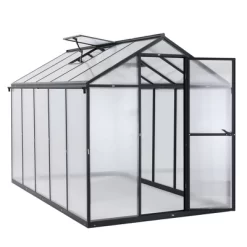 Aoodor Walk-In Greenhouse Polycarbonate Panel Hobby Greenhouses With Aluminum Frame Heavy Duty 14 Aoodor Walk-In Greenhouse Polycarbonate Panel Hobby Greenhouses With Aluminum Frame Heavy Duty -Quality Garden Outdoor Store GUEST da441e93 5aa3 4e79 b44d 3ddba9400678
