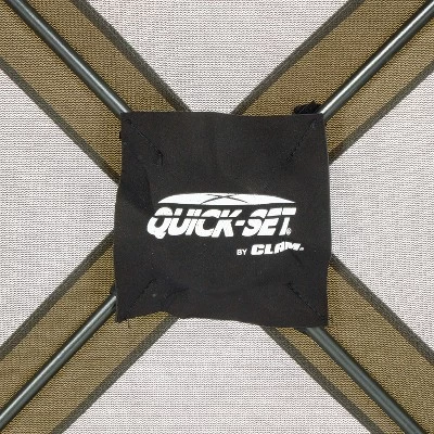 Clam Quick-Set Traveler Outdoor Screen Shelter W/Wind Panels (4 Pack), Green 4 Clam Quick-Set Traveler Outdoor Screen Shelter W/Wind Panels (4 Pack), Green - Image 4