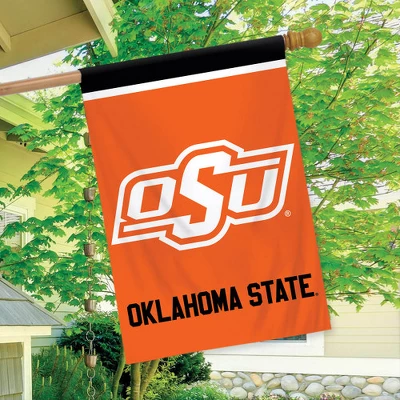 Briarwood Lane Oklahoma State Cowboys House Flag NCAA Licensed 28" X 40" 2 Briarwood Lane Oklahoma State Cowboys House Flag NCAA Licensed 28" X 40" - Image 2