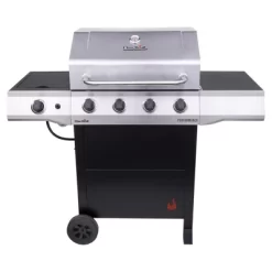 Char-Broil Performance Series Stainless Steel 4 Burner 32,000 BTU Outdoor Propane Gas Grill With 435 Square Inches Of Cooking Space And Side Burner