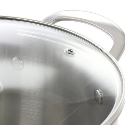 Martha Stewart Everday Midvale 2.6 Quart Stainless Steel Saucepan With Lid 4 Martha Stewart Everday Midvale 2.6 Quart Stainless Steel Saucepan With Lid - Image 4