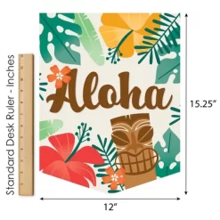 Big Dot Of Happiness Tropical Luau - Outdoor Home Decorations - Double-Sided Hawaiian Beach Party Garden Flag - 12 X 15.25 Inches -Quality Garden Outdoor Store GUEST de1f86c0 3530 40a2 9fab 2a3bfc4cf99e