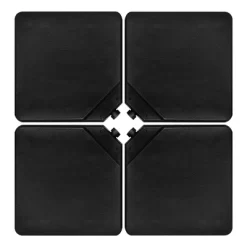 Costway Patio 4pcs 13L Cantilever Offset Umbrella Base Heavy Duty Outdoor Square Black 17 Costway Patio 4pcs 13L Cantilever Offset Umbrella Base Heavy Duty Outdoor Square Black -Quality Garden Outdoor Store GUEST de23a26f 50f8 48d4 9dea 2891809798f4