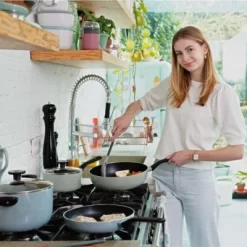 BergHOFF Sage And Slate Non-stick Aluminum Frying Pan -Quality Garden Outdoor Store GUEST df1fc3d3 7fe9 4c71 8220 cb436351936b