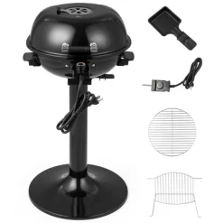 Costway 1600W Electric BBQ Grill With Warming Rack, Temperature Control & Grease Collector -Quality Garden Outdoor Store GUEST dfadd000 402e 444f b47f c39ff123afdb