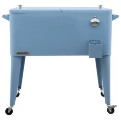 80qt Portable Rolling Patio Cooler - Permasteel -Quality Garden Outdoor Store GUEST e02baf37 3679 4677 9e30 070dcc0192fd