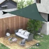 Outsunny 20' X 16' Sun Shade Sail Rectangle Sail Shade Canopy For Outdoor Patio Deck Yard
