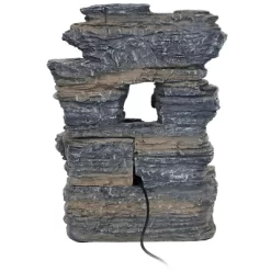 Sunnydaze Decor Sunnydaze Indoor Decorative Five Stream Rock Cavern Tabletop Water Fountain With Multi-Colored LED Lights - 13" -Quality Garden Outdoor Store GUEST e1944b24 2fff 408e 8c20 1b4edcce507b