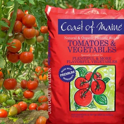 Coast Of Maine OMRI Listed Tomato And Vegetable Plant Potting Soil Compost Blend For Container Gardens And Flower Pots, 20 Quart Bag (2 Pack) 3 Coast Of Maine OMRI Listed Tomato And Vegetable Plant Potting Soil Compost Blend For Container Gardens And Flower Pots, 20 Quart Bag (2 Pack) - Image 3