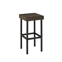 Palm Harbor 3pc Outdoor Wicker Bar Set - Brown - Crosley 21 Palm Harbor 3pc Outdoor Wicker Bar Set - Brown - Crosley -Quality Garden Outdoor Store GUEST e360cb2b 488e 4476 86cd 2e22775963f6