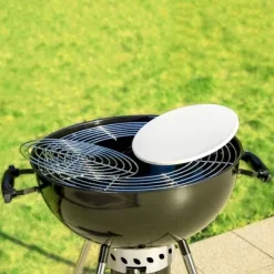 Captiva Designs E02GR013 22" Kettle Charcoal Grill With Pizza Ring And Pizza Stone - Black -Quality Garden Outdoor Store GUEST e3e52242 5ff1 4ed4 9943 c00aabd00f0f