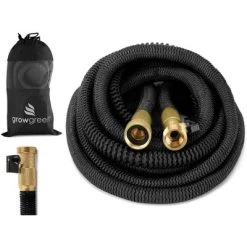 Growgreen Garden Hose With Storage Sack, Expandable Garden Hose, Flexible And Lightweight, Durable Double Latex Core, Solid Brass Connectors -Quality Garden Outdoor Store GUEST e5830ed8 017b 4838 92e9 5c16b65bc5a3