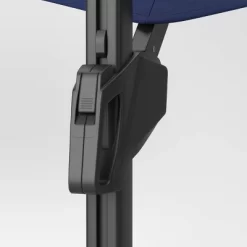 11'x11' Offset Solar Patio Umbrella - Black Pole - Threshold™ -Quality Garden Outdoor Store GUEST e607a1f3 90d8 4618 ba45 b75d497025b6