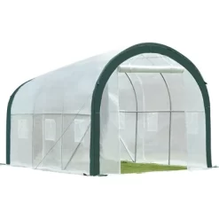 Aoodor 12ft. X 7ft. X 7ft. Outdoor Walk-in Large Tunnel Greenhouse 2 Roll-Up Zipper Door -Quality Garden Outdoor Store GUEST e82062be 8dcd 40bc 8ba4 dadebaf01ec2