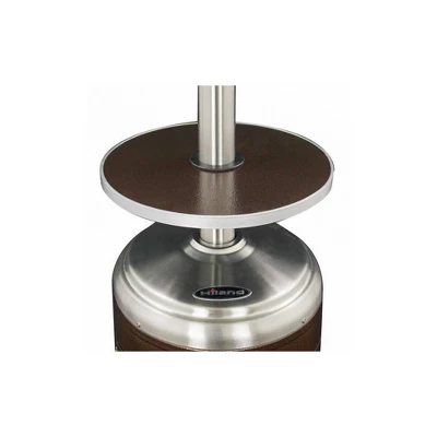 Two-Toned Patio Heater - Stainless Steel/Hammered Bronze - AZ Patio Heaters 4 Two-Toned Patio Heater - Stainless Steel/Hammered Bronze - AZ Patio Heaters - Image 4