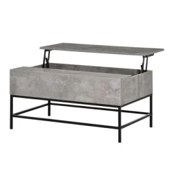 HOMCOM Modern Lift Top Coffee Table With Hidden Storage Compartment And Steel Legs For Living Room, Reception Room 9 HOMCOM Modern Lift Top Coffee Table With Hidden Storage Compartment And Steel Legs For Living Room, Reception Room -Quality Garden Outdoor Store GUEST ebbe7a95 5438 418f 915e 6405506d71e7