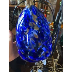 Evergreen Art Glass Speckle Deep Blue Bell Chime 9 Evergreen Art Glass Speckle Deep Blue Bell Chime -Quality Garden Outdoor Store GUEST ebeea36b 606b 43d9 b442 b58a591e0e46
