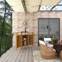 Patio Bar Table Teak - Olivia & May -Quality Garden Outdoor Store GUEST ebfaaec2 be5a 4588 9d0f ff9393ac38ce