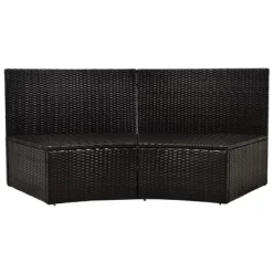 4pc Wicker Half-Moon Patio Set With Cushions - Brown/Beige - GODEER 24 4pc Wicker Half-Moon Patio Set With Cushions - Brown/Beige - GODEER -Quality Garden Outdoor Store GUEST ef89bd49 03af 456a af1a 4f75e7d7cde3