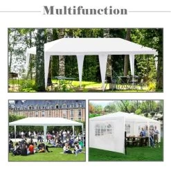 Costway 10'x20' Canopy Tent Heavy Duty Wedding Party Tent 4 Sidewalls W/Carry Bag 12 Costway 10'x20' Canopy Tent Heavy Duty Wedding Party Tent 4 Sidewalls W/Carry Bag -Quality Garden Outdoor Store GUEST f311a52f 4605 4105 9f10 f629b78e768f