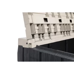 Toomax Stora Way All-Weather Outdoor Horizontal 4.25' X 2.5' Storage Shed Cabinet For Trash Cans, Garden Tools, And Yard Equipment, Taupe Gray/Brown -Quality Garden Outdoor Store GUEST f36191e2 2709 4bf1 8045 77c94990c4f6