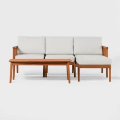 Saracina Home 4pc Modern Boho Eucalyptus Spindle Outdoor Sectional Set 18 Saracina Home 4pc Modern Boho Eucalyptus Spindle Outdoor Sectional Set -Quality Garden Outdoor Store GUEST f446e2a0 2704 4f48 8df0 4f1ef2c2f33a