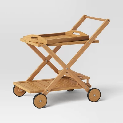 Bluffdale Bar Cart/Island - Threshold™ Designed With Studio McGee 3 Bluffdale Bar Cart/Island - Threshold™ Designed With Studio McGee - Image 3