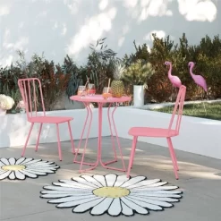 Heidi 3pc Indoor/Outdoor Patio Bistro Set - Novogratz -Quality Garden Outdoor Store GUEST f658a248 cdfc 4bbb 860f 84949a7f846d