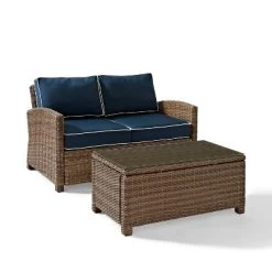 Bradenton Outdoor Wicker Sofa & Coffee Table Set - Crosley 17 Bradenton Outdoor Wicker Sofa & Coffee Table Set - Crosley -Quality Garden Outdoor Store GUEST f66db12b 6986 4d25 bcfd 72226c634329