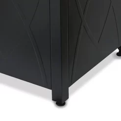 Endless Summer 30 Inch Square 30,000 BTU LP Gas Outdoor Fire Pit Table With Handcrafted Mantel, Fire Rocks, And Protective Cover, Black -Quality Garden Outdoor Store GUEST f829b2d3 6809 414c b583 3d1faef8dc20