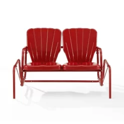 Ridgeland Outdoor Metal Loveseat Glider - Red - Crosley 9 Ridgeland Outdoor Metal Loveseat Glider - Red - Crosley -Quality Garden Outdoor Store GUEST faf672d4 3f13 4e86 a8d1 db28680a512e