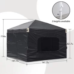 Aoodor Pop Up Canopy Tent With Removable Mesh Window Sidewalls, Portable Instant Shade Canopy With Roller Bag -Quality Garden Outdoor Store GUEST fb45f34f 0be5 4bf3 a945 0fc1a035568a